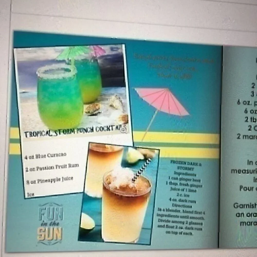 8x8 hardcover Adult Beverage Book